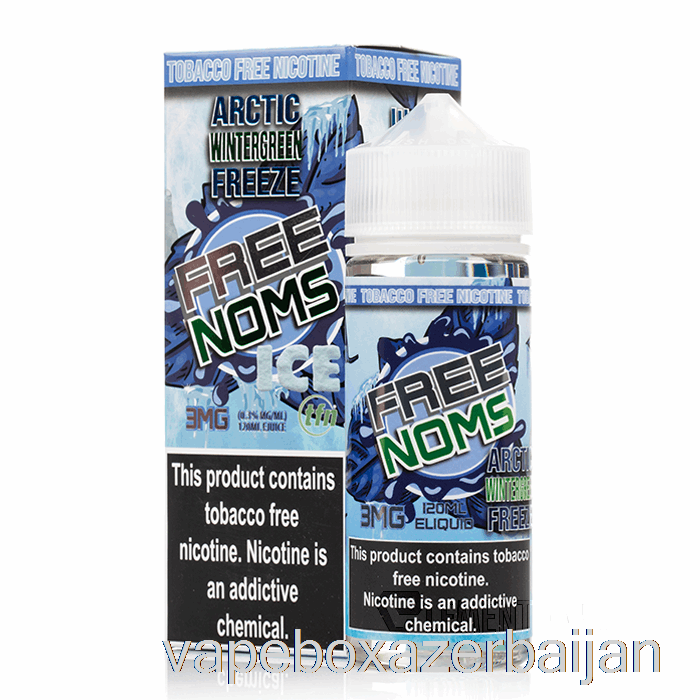 Vape Box Azerbaijan Arctic Wintergreen - Nomenon E-Liquids - 120mL 0mg